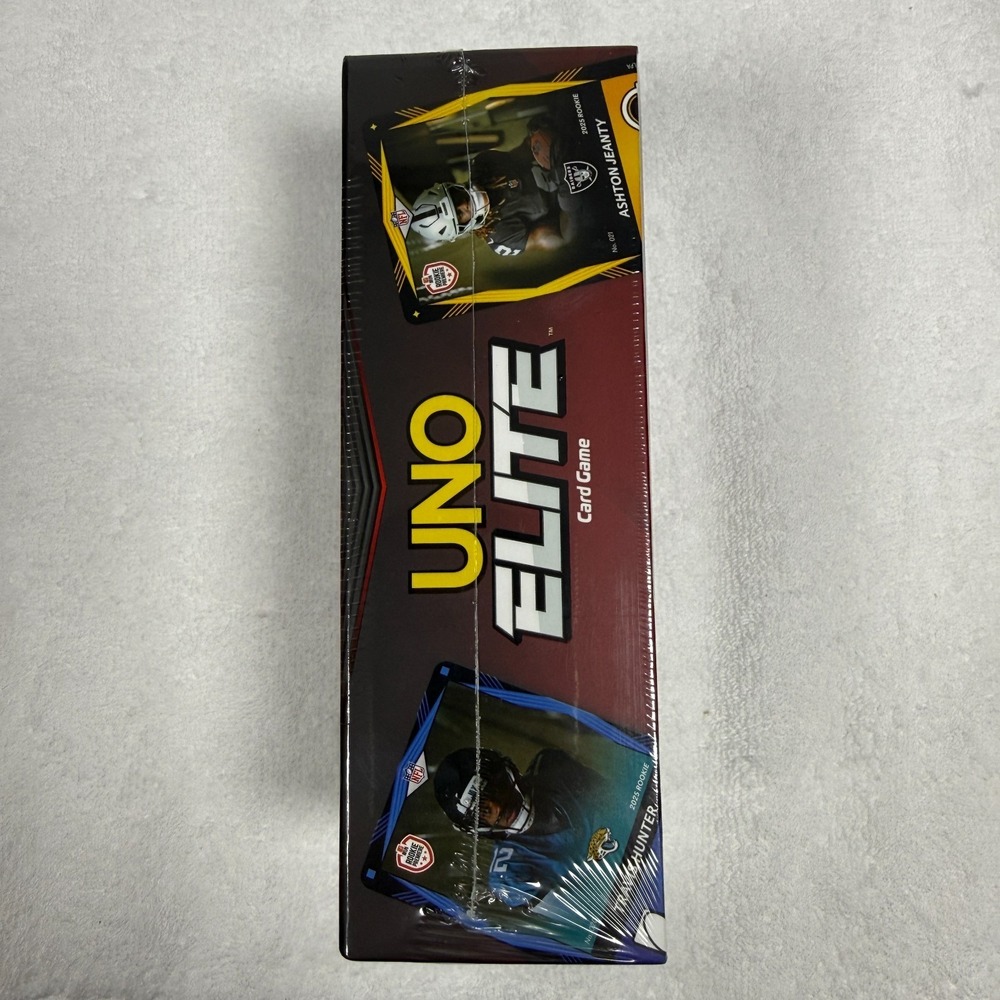 UNO Elite NFL 2025 All-Rookie Edition Starter Pack Sealed New Mattel - Picture 2 of 4